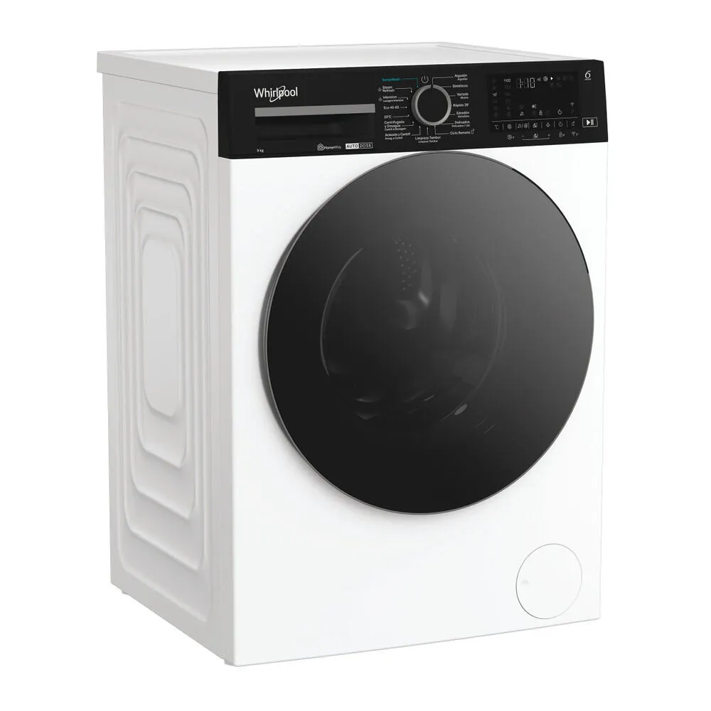 Whirlpool WPM 97W ADS SPT çamaşır makinesi Önden yüklemeli 9 kg 1351 RPM Beyaz Çamaşır Makineleri