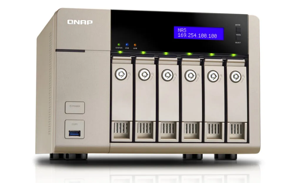 QNAP TVS-663 8 GB TVS-663-8G/72TB-IW Thumbnail 6