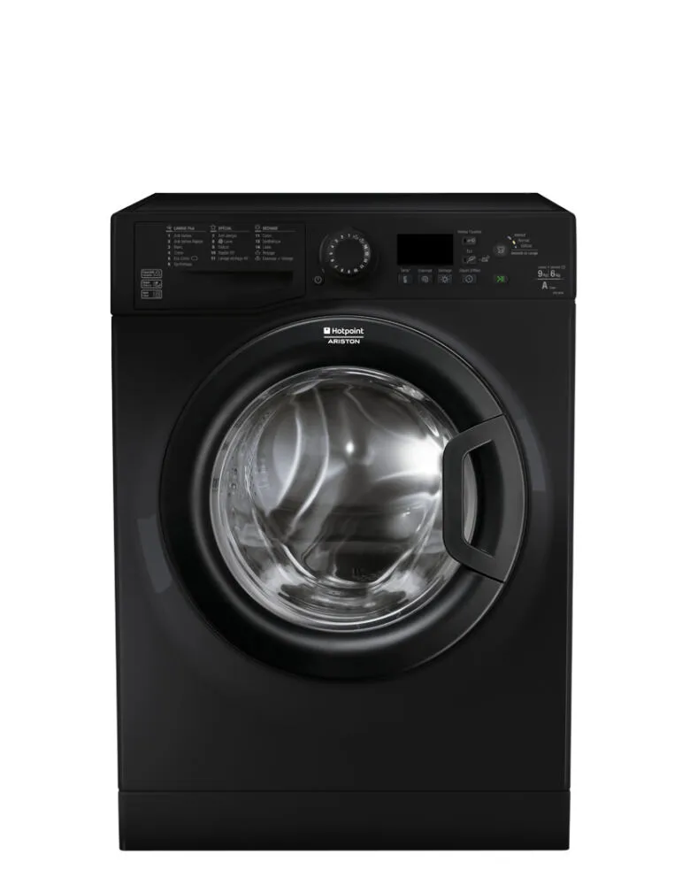 Hotpoint FDG 8640K FR çamaşır kurutma makinesi Solo Önden yüklemeli Siyah Kurutmalı Çamaşır Makinesi