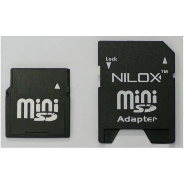Nilox Mini Secure Digital 4GB adaptor MiniSD Hafıza Kartı