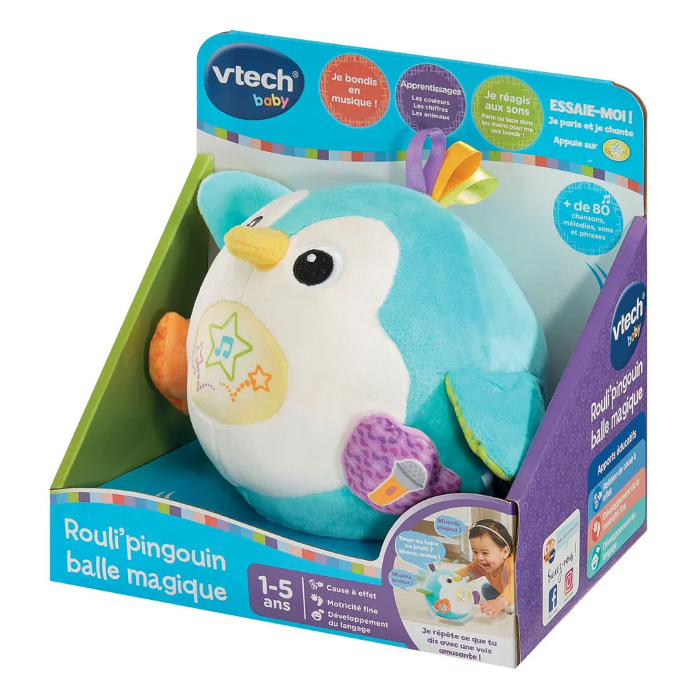 VTech Baby Rouli'Pingouin Balle Magique 80-623105 Thumbnail 7