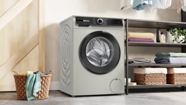 Bosch WGK252ZXTR çamaşır makinesi Önden yüklemeli 10 kg 1200 RPM Gümüş Thumbnail 3