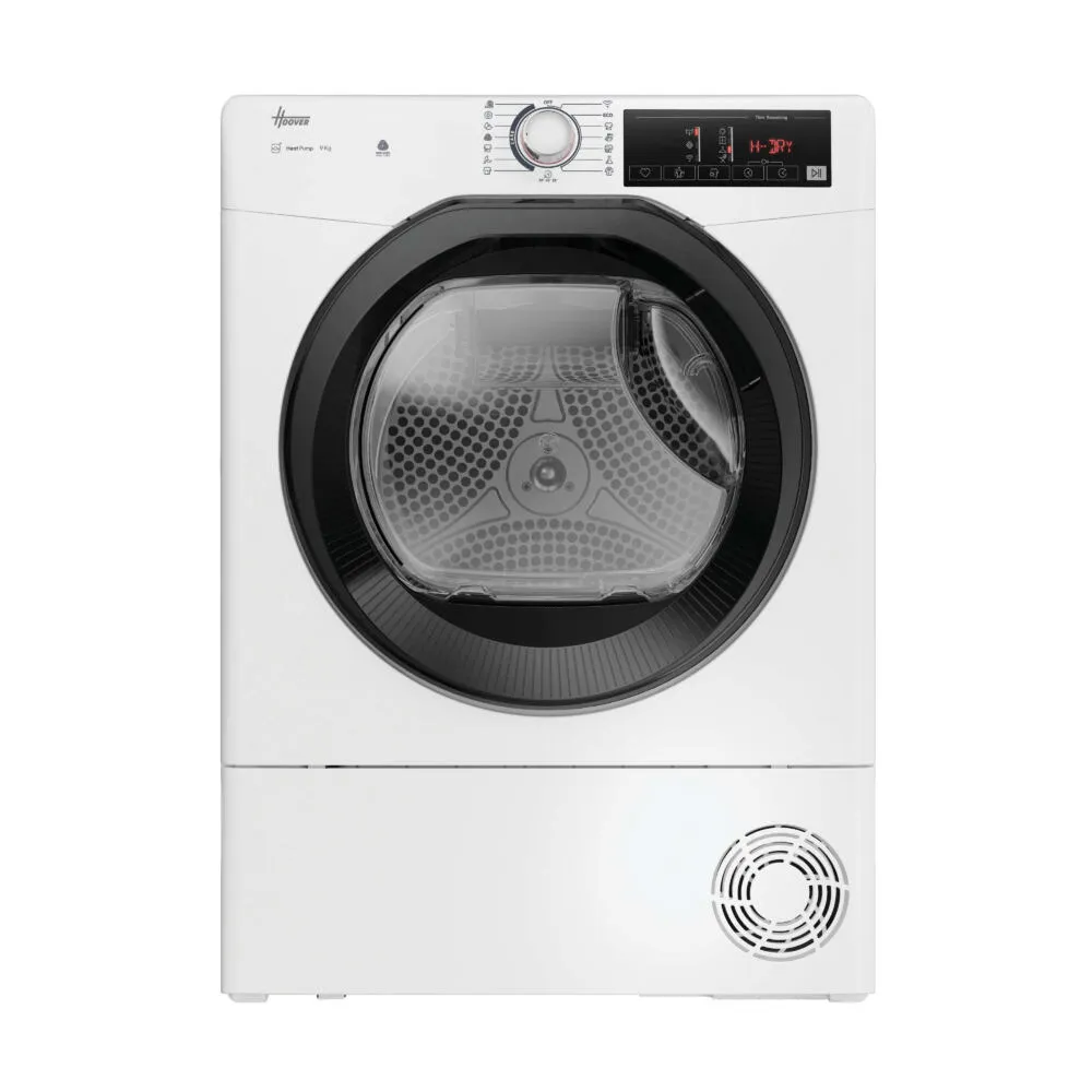 Hoover H-DRY 350 HR EH9N2TBE-S kurutucu Solo Önden yüklemeli 9 kg Beyaz Kurutma Makinesi