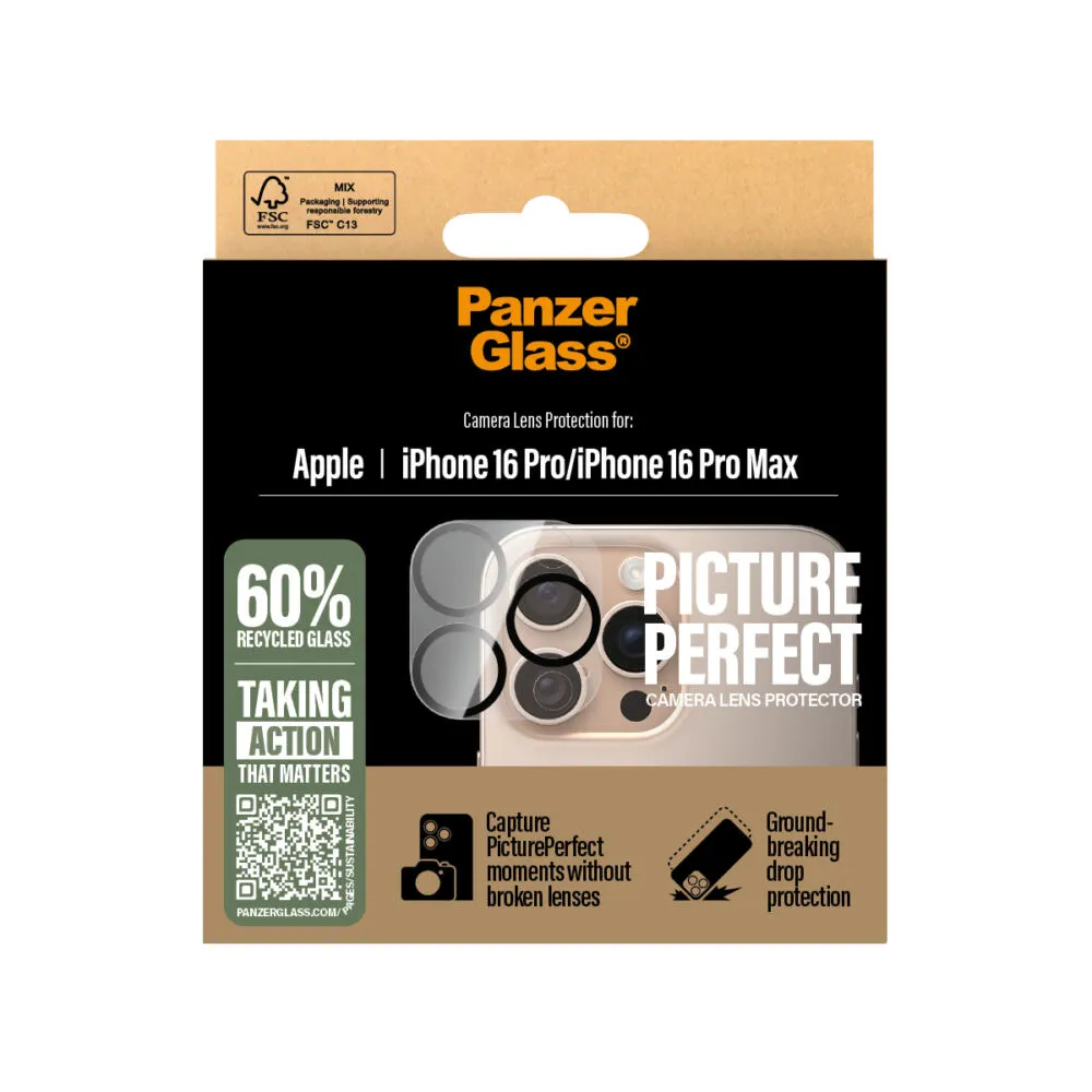 PanzerGlass® PicturePerfect Camera Lens Protector iPhone 16 Pro | 16 Pro Max 1280 Thumbnail 3