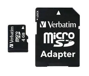 Verbatim MicroSDHC 4GB Hafıza Kartı
