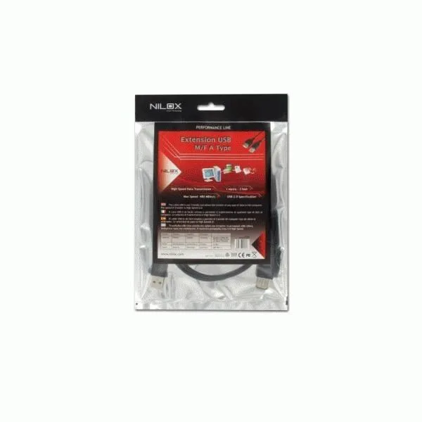 Nilox 07NXPU020A202 USB A to USB A (2 m) USB Kablosu Thumbnail 2