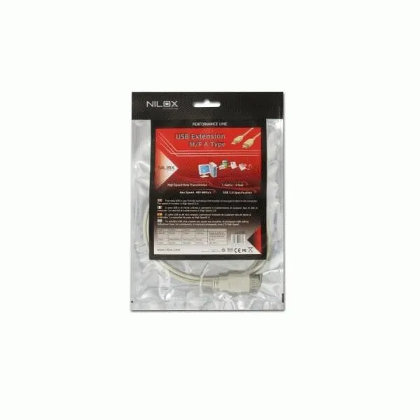 Nilox 07NXPU010A201 USB A to USB A (1 m) USB Kablosu Thumbnail 2