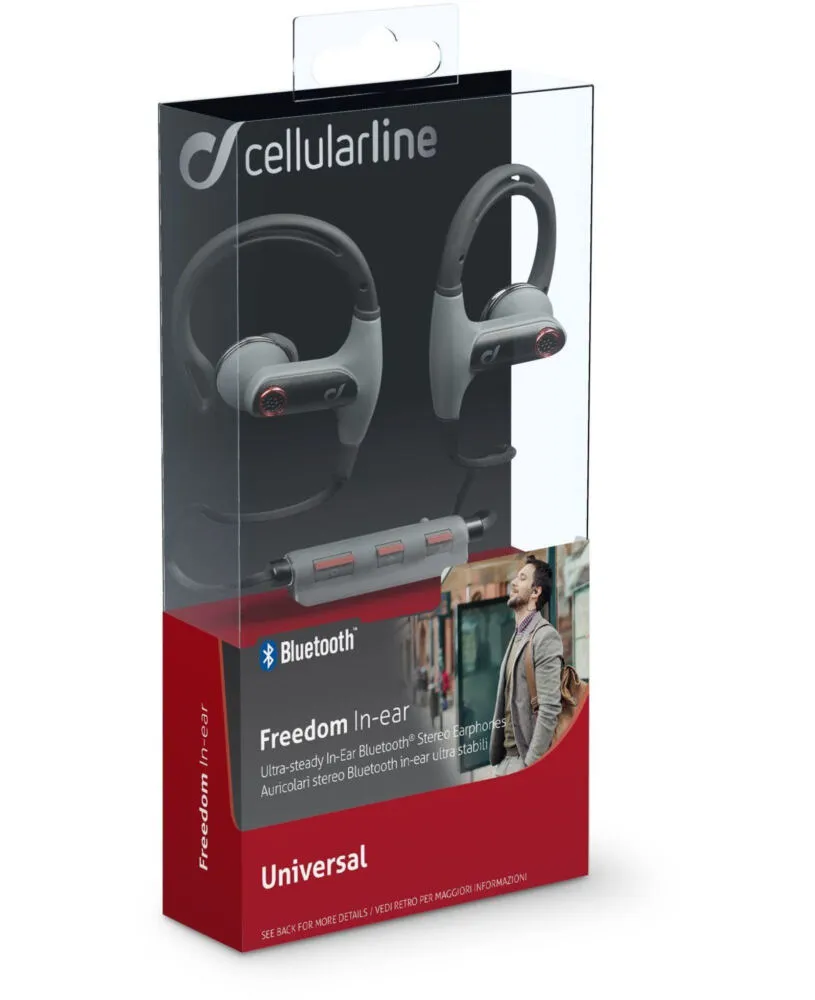 Cellularline BTFREEDOMINEARK Kulak İçi Bluetooth Kulaklık Thumbnail 0