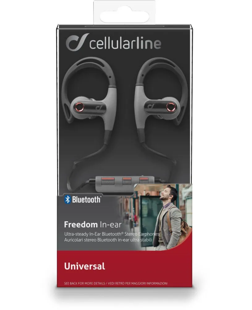 Cellularline BTFREEDOMINEARK Kulak İçi Bluetooth Kulaklık Thumbnail 1