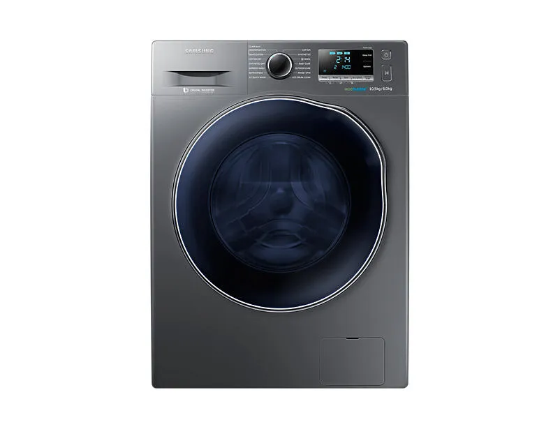 Samsung WD10J6410AX çamaşır kurutma makinesi Solo Önden yüklemeli Paslanmaz çelik Kurutmalı Çamaşır Makinesi