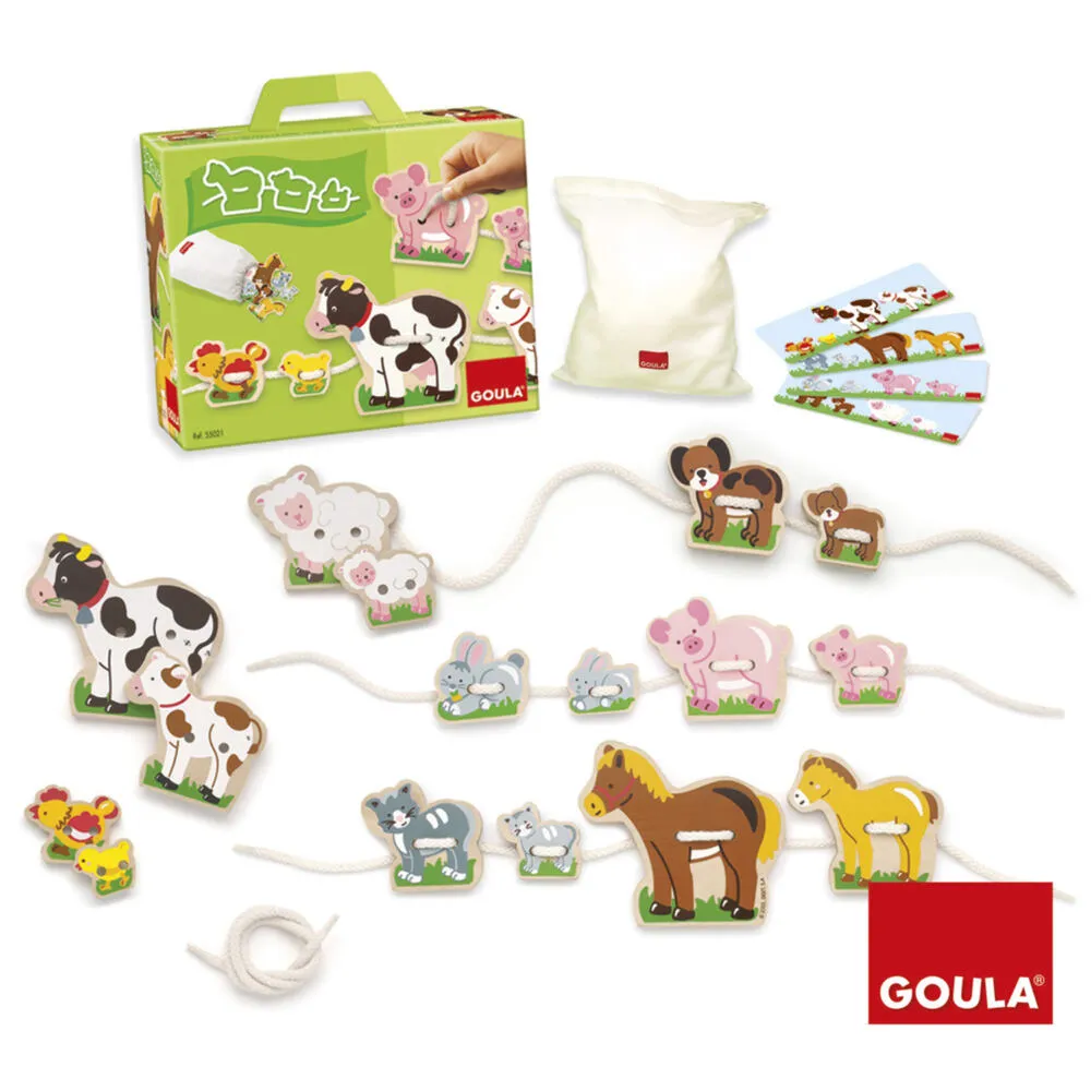 Jumbo Goula Lacing Mothers and Babies Eğitici Oyuncak