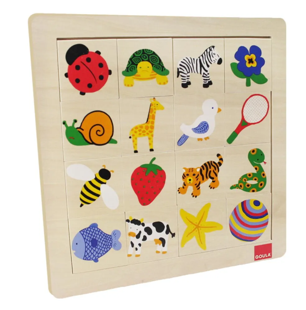 Jumbo Goula Textures Puzzle Eğitici Oyuncak