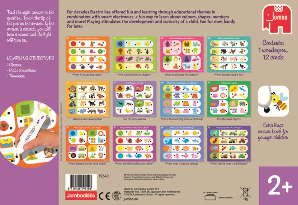 Jumbo Wonderpen Learn about shapes & colours 19540 Thumbnail 11
