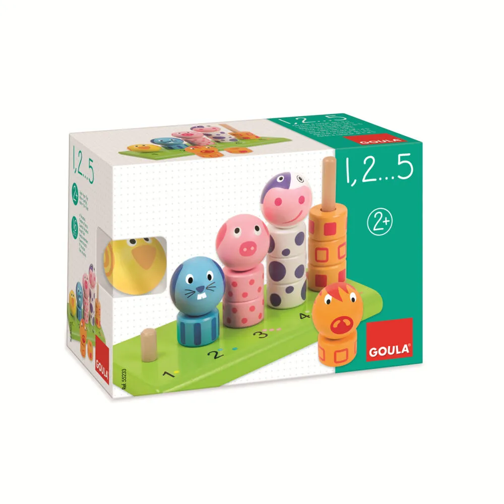 Jumbo Goula 1,2,..5 to Stack Eğitici Oyuncak