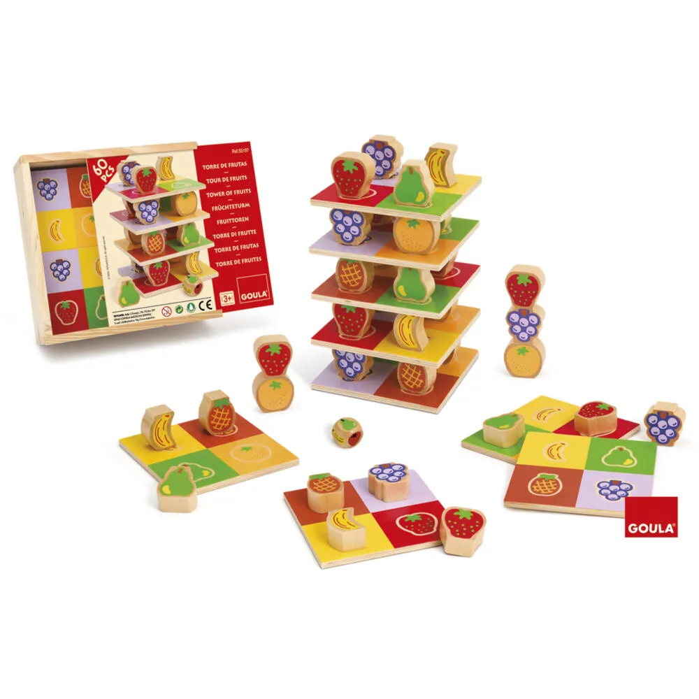 Jumbo Goula Tower of Fruits Aktif ve Beceri Oyuncakları