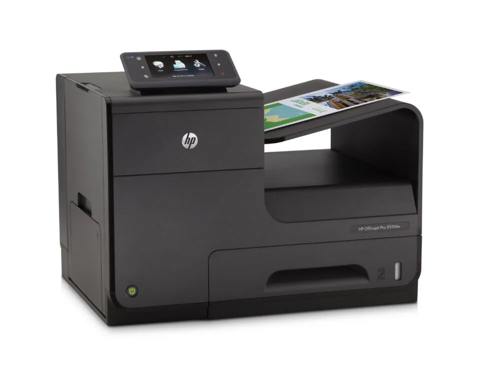 HP Officejet Pro X551dw inkjet yazıcı Renk 2400 x 1200 DPI A4 Wi-Fi Thumbnail 2