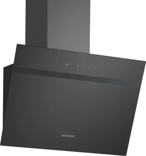 Siemens LC65KDK60B ocak bacası Duvara monteli Siyah 430 m³/Saat Davlumbaz ve Aspiratö