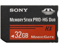 Sony Memory Stick PRO-HG Duo 32GB Hafıza Kartı