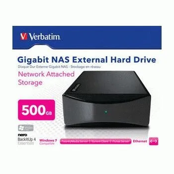Verbatim Gigabit NAS External Hard Drive 500GB 47590 Thumbnail 5