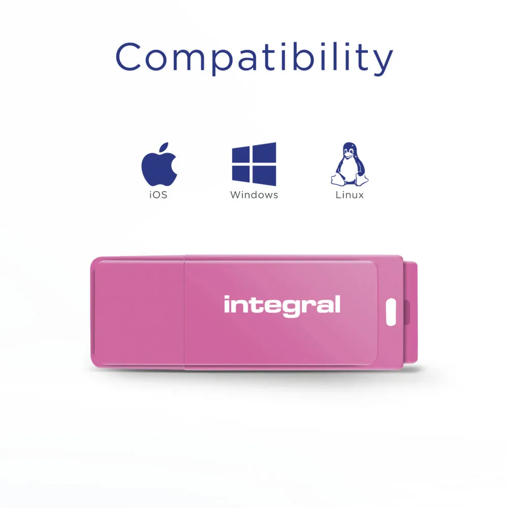 Integral INFD32GBNEONPK 32 GB USB 2.0 Flash Bellek Thumbnail 6