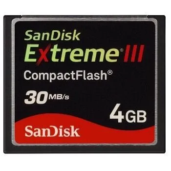 Hama CompactFlash Card Extreme III 4GB kompakt flaş Hafıza Kartı