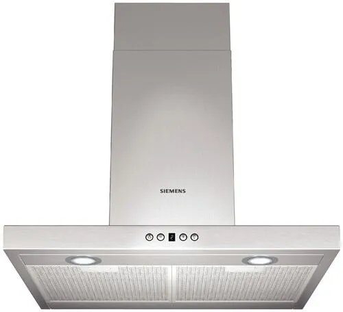 Siemens LC657BA40 ocak bacası Duvara monteli Paslanmaz çelik 770 m³/Saat Davlumbaz ve Aspiratö