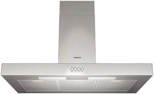 Siemens LC957BA20 ocak bacası Duvara monteli Paslanmaz çelik 770 m³/Saat Davlumbaz ve Aspiratö