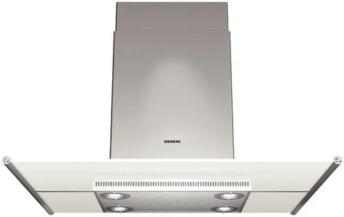 Siemens LF157GA60 ocak bacası Duvara monteli Paslanmaz çelik 720 m³/Saat Davlumbaz ve Aspiratö