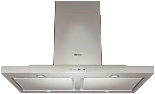 Siemens LF158TA60 ocak bacası Duvara monteli Paslanmaz çelik 820 m³/Saat Davlumbaz ve Aspiratö