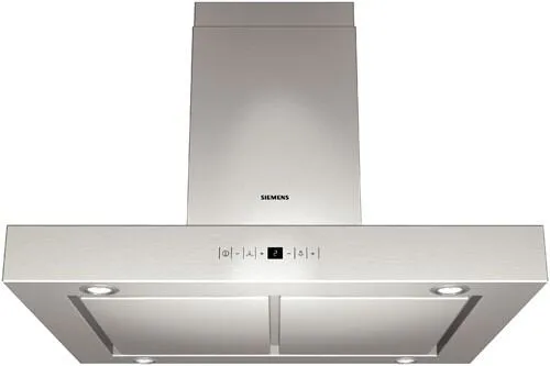 Siemens LF957BA80 ocak bacası Duvara monteli Paslanmaz çelik 770 m³/Saat Davlumbaz ve Aspiratö