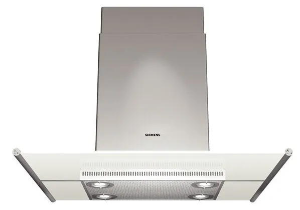 Siemens LF957GA60 ocak bacası Duvara monteli Paslanmaz çelik 720 m³/Saat Davlumbaz ve Aspiratö