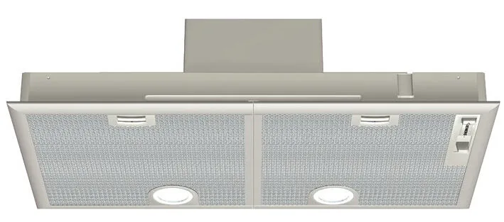 Siemens LB77564 ocak bacası Gömme Metalik, Gümüş 600 m³/Saat Davlumbaz ve Aspiratö