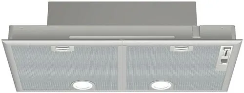 Siemens LB75564 ocak bacası Gömme Gümüş 650 m³/Saat Davlumbaz ve Aspiratö
