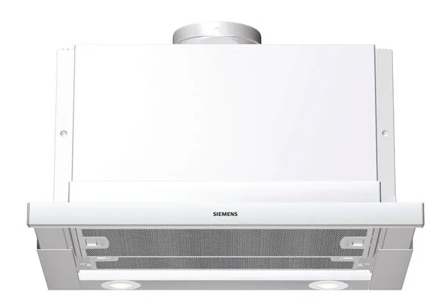 Siemens LI46631 ocak bacası Yarı yerleşik (dışa çekmeli) Gümüş 700 m³/Saat Davlumbaz ve Aspiratö