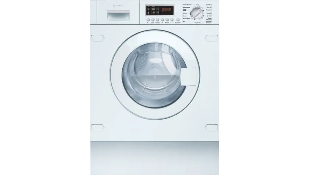 Neff V6540X1 çamaşır kurutma makinesi Ankastre Önden yüklemeli Beyaz Kurutmalı Çamaşır Makinesi