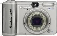 Canon PowerShot A610 5Mpix 2.0" + SD 256 1/1.8" 5,3 MP CCD 2592 x 1944 Piksel Altın Digital Kame