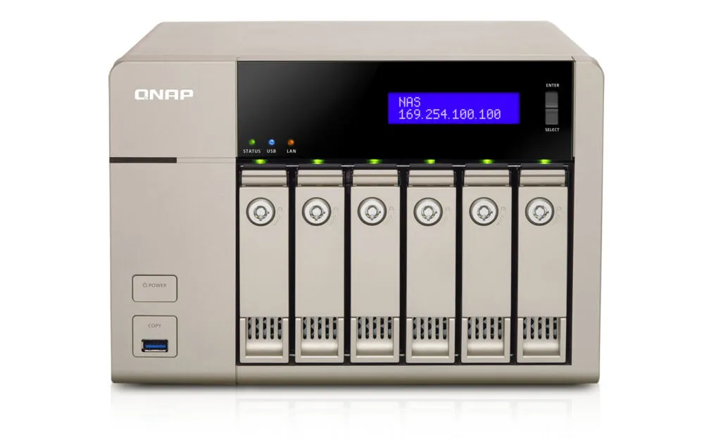 QNAP TVS-663 8 GB TVS-663-8G Thumbnail 2