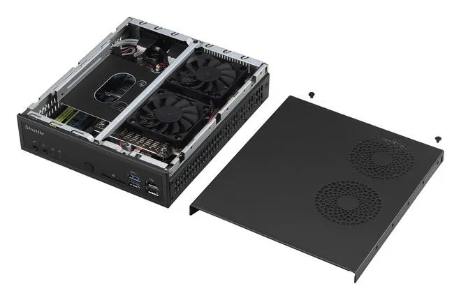 Shuttle XPC slim DH110SE (DH1100SEQ25389) Thumbnail 4
