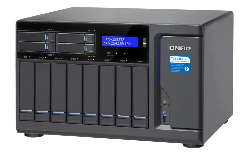 QNAP TVS-1282T3 16 GB TVS-1282T3-I5-16G Thumbnail 14
