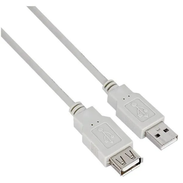Nilox USB1-AA-MF3-B USB kablo 3 m Beyaz USB Cihaz