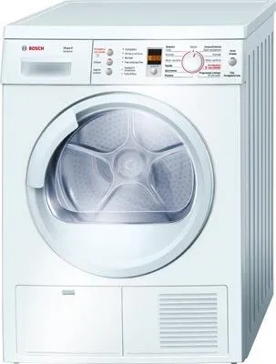 Bosch WTE86310IT çamaşır kurutma makinesi Solo Önden yüklemeli Beyaz Kurutmalı Çamaşır Makinesi