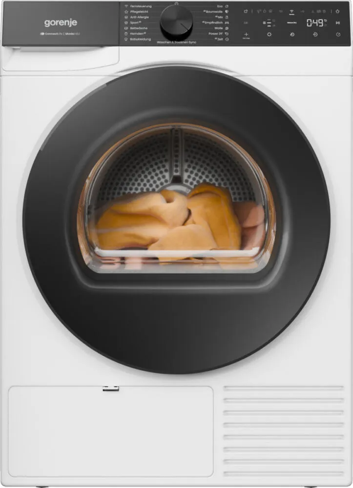 Gorenje G600 D5G68C kurutucu Solo Önden yüklemeli 8 kg Beyaz Kurutma Makinesi