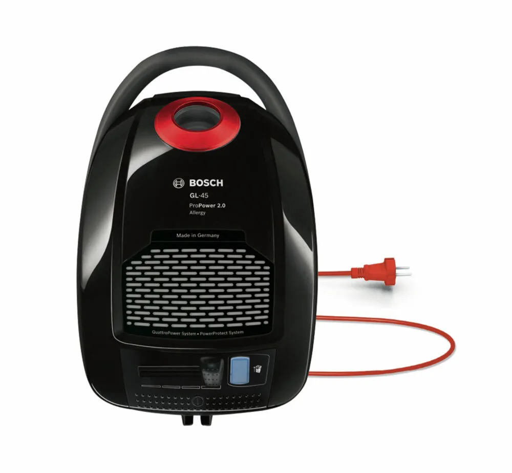 Bosch BGB45POWER elektrik süpürgesi 5 l Silindir vakum Kuru 650 W Toz torbası Elektrikli Süpürge
