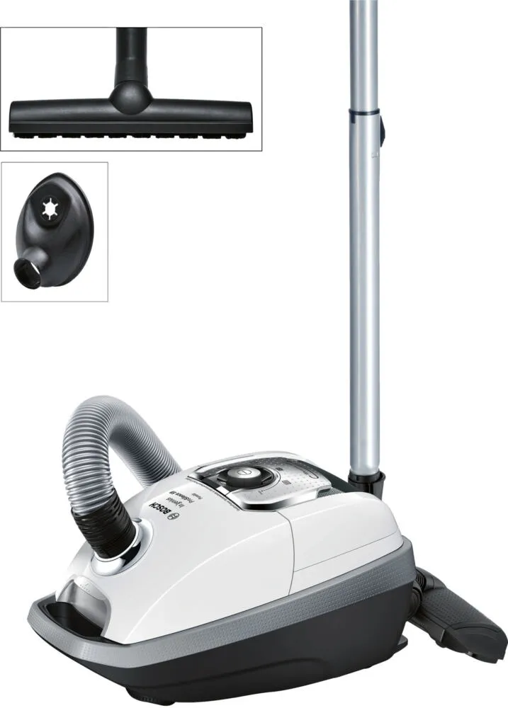 Bosch BGL8SIL4 elektrik süpürgesi 5 l Silindir vakum Kuru 650 W Toz torbası Elektrikli Süpürge