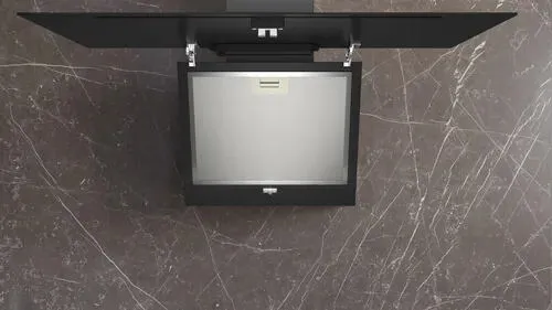 Siemens LC85KDK60B ocak bacası Duvara monteli Siyah 430 m³/Saat Thumbnail 4