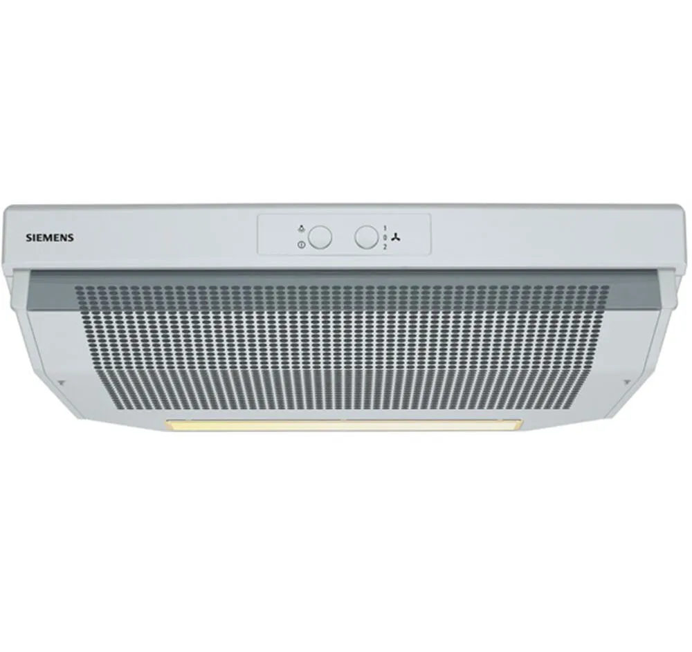 Siemens LU10122EU ocak bacası Yarı yerleşik (dışa çekmeli) Beyaz Davlumbaz ve Aspiratö