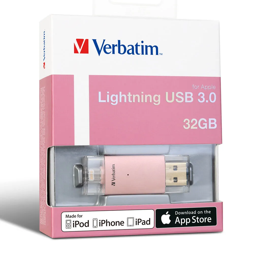 Verbatim Lightning USB 3.0 32 GB 65080 3.2 Flash Bellek Thumbnail 2