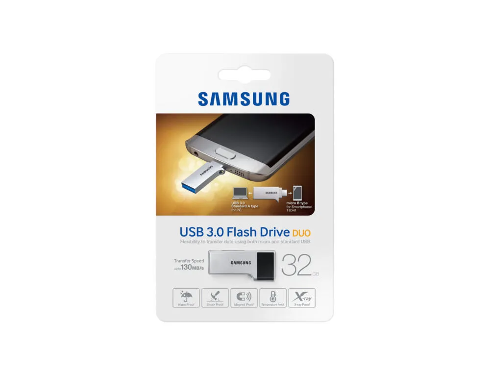 Samsung DUO 32 GB MUF-32CB/APC USB 3.2 Flash Bellek Thumbnail 9