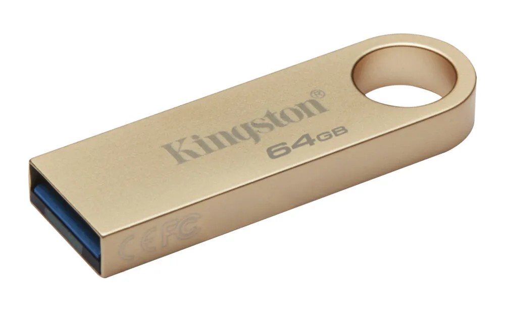 Kingston Technology DataTraveler SE9 G3 DTSE9G3/64GB 64 GB USB 3.2 220 MB/s Flash Bellek Thumbnail 3
