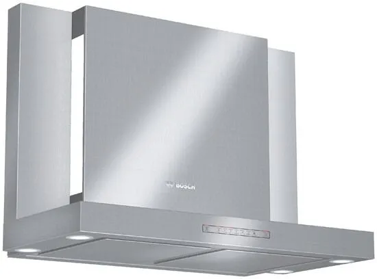 Bosch DWB099752 ocak bacası Duvara monteli Paslanmaz çelik 820 m³/Saat Davlumbaz ve Aspiratö